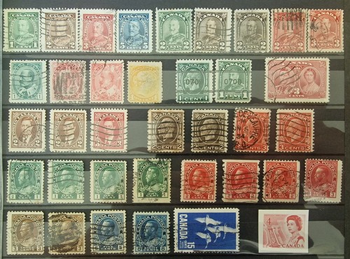 Collezione francobolli canada - francobolli,