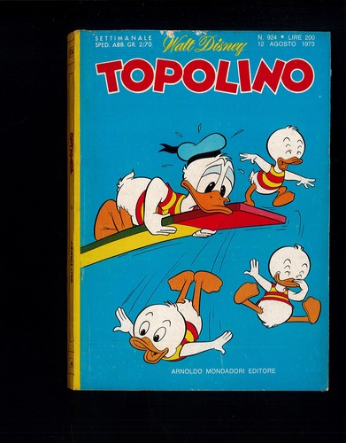 Topolino libretto 924 del - libretto,