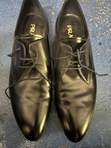 Scarpe stringate prada nere - nere, in