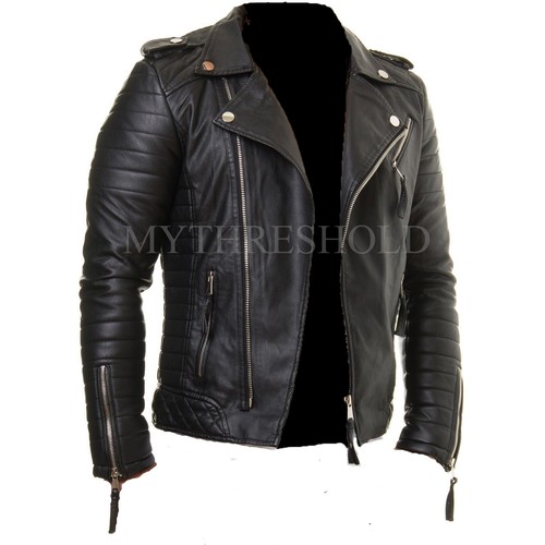 Giacca moto uomo vera pelle - uomo,