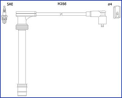 Kit tubi accensione - , hitachi