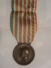 Medaglia per la vittoria 1 guerra mondiale 1915 1918 bronzo nemico