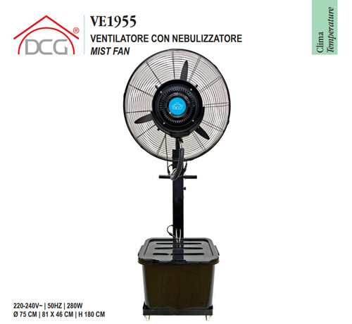 Dcg ve1950 ventilatore con - dcg,
