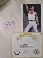 Autografo Originale Freddie