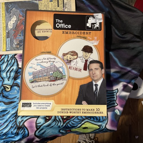 The office set ricamo - the,