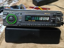 vintage car radio front panel