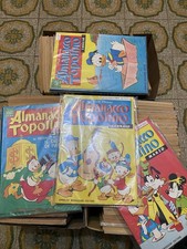 Alamanacco TOPOLINO lotto Di Circa 110 Pezzi In Buone Condizioni Anni 70 E Post.