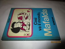 QUINO Mafalda - Così va il mondo - Cartonato Bompiani - ottimo