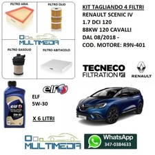 KIT TAGLIANDO 4 FILTRI OLIO