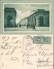 FORLI BELLA IMMAGINE DEL 900 DI VIA MAZZINI CON CARRETTO E CAVALLO N.60135