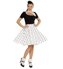 GONNA & FOULARD  A POIS ANNI