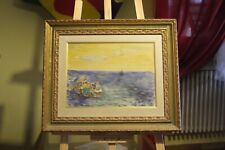 ANGELO DEL BON MARINA OLIO SU