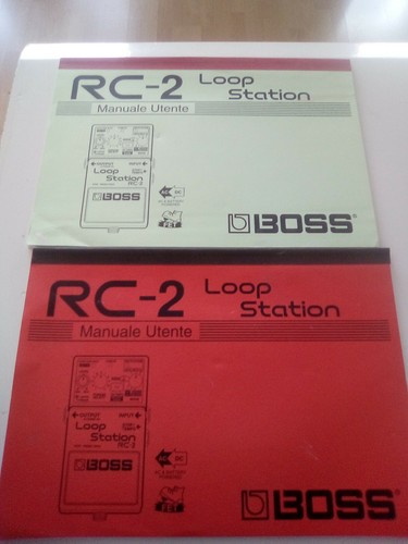 Boss manuale dell utente - rc-2, dell'utente