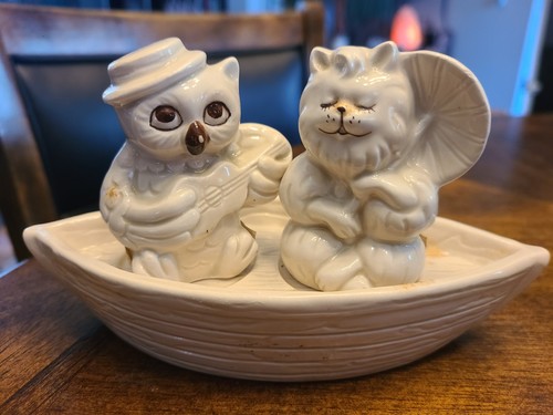 Gufo gatto vintage - e,