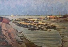 Impressionista Quadro a Olio