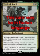 MTG VRASKA JOINS UP EXC - INGAGGIO DI VRASKA 236 - OTJ - MAGIC
