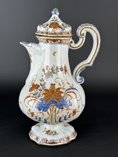 Ceramica Faenza Antica Brocca Vaso Maiolica Policroma Epoca XX Sec.
