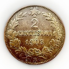 Italia 2 centesimi 1903