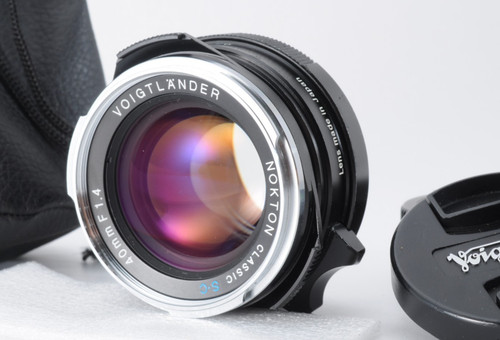 Obiettivo voigtlander nokton - obiettivo,