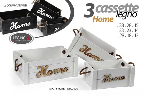 Cassette legno porta - legno, oggetti