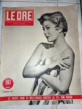 RIVISTA LE ORE 1954 N. 54. KIM NOVAK, SOPHIA LOREN, SPECIALE TRASTEVERE ROMA. 