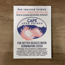 Primer fumogeno, aiuto germinazione disco carta infuso per Protea Banksia e altri