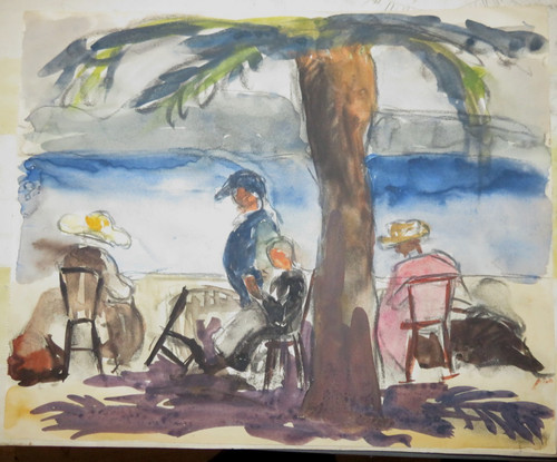 Scuola francese disegno - xx,