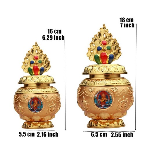 Gold engraved buddhist - engraved, tall