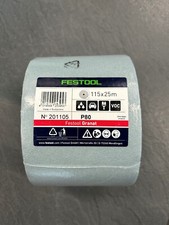 Festool Rullo abrasivo granato 115x25m P80 art. 201105