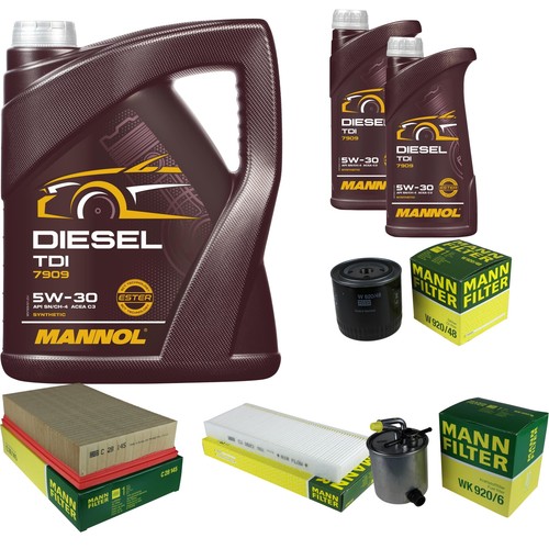 Olio motore mannol - 7l, diesel