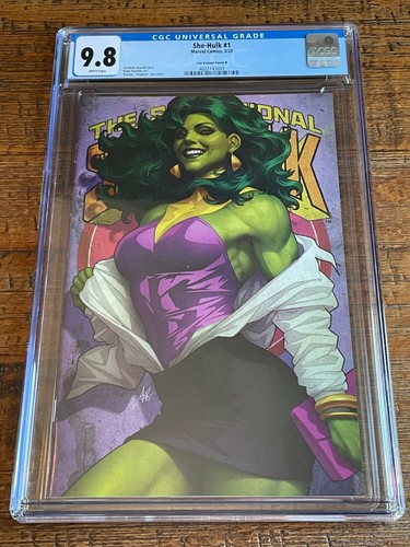 She hulk cgc 8 - #1, 9.8