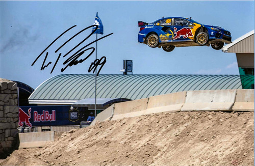 Travis pastrana firmato 12x8 - firmato,