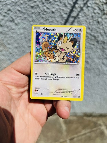 Meowth holo promo - meowth, 11/12