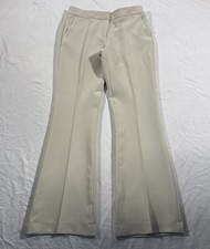 Zara Flared Trousers Beige