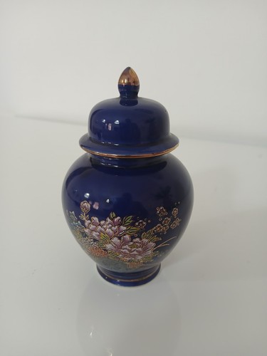 Vaso kutani giapponese - kutani, blu