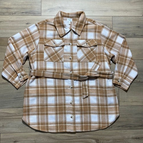 Time and tru shacket - donna, con