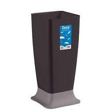 Portaombrelli Zeus Antracite con Base Tortora Resistente