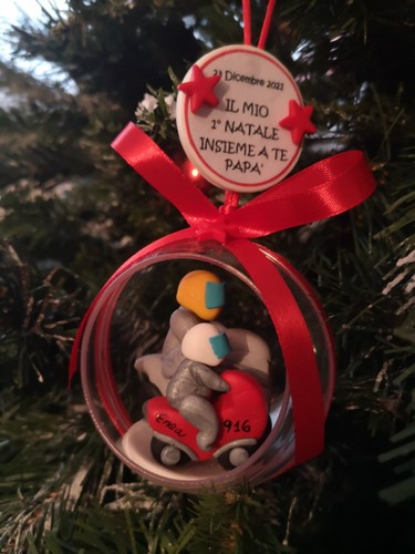 Palla natale trasparente - palla,