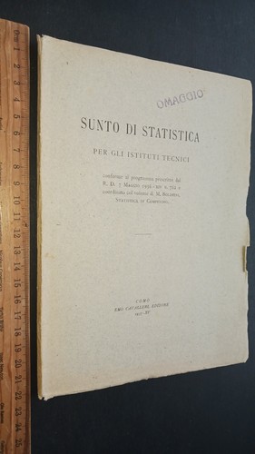 Sunto statistica per gli - di,