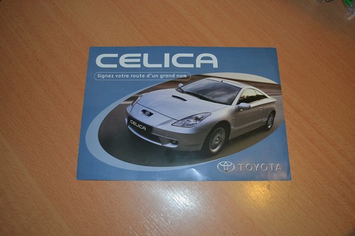Depliant toyota celica - celica, 1999