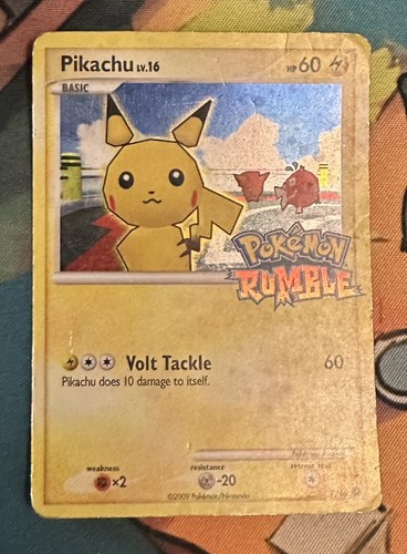 Pokemon pikachu rumble - pikachu,
