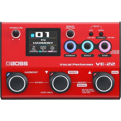 Boss vocal performer - ve-22,
