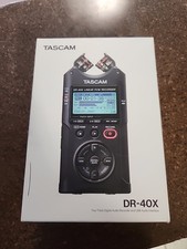 TASCAM DR-40X Registratore digitale portatile stereo 4 tracce portatile con microfoni