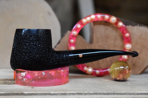 Moretti pipe black rusticated - pipe,