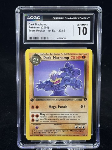 Dark machamp non holo - machamp, #27