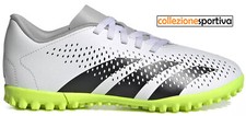 SCARPE CALCETTO ADIDAS PREDATOR ACCURACY.3 TF JUNIOR- IE9444 col. bianco/nero/ve