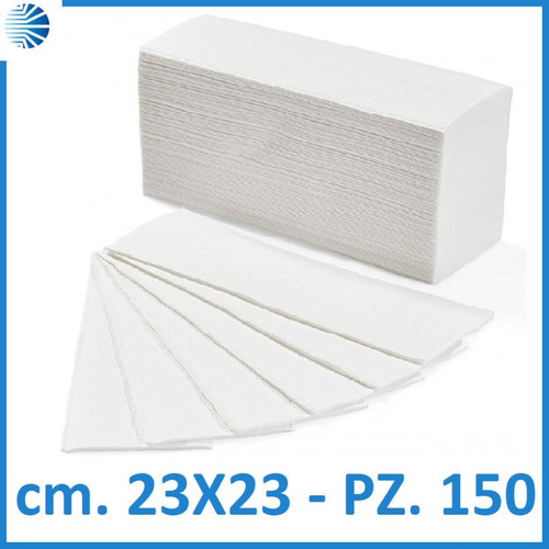 Carta asciugamani piegata c - piegata, a