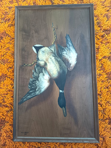 Grande huile panneau - grande, huile/