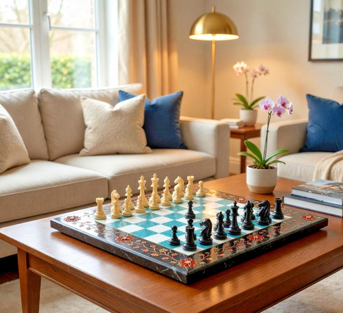 Scacchiera classica luxury - scacchiera,
