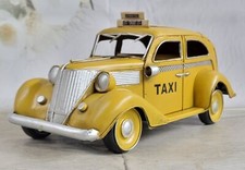 Vintage Metallo Giallo Taxi